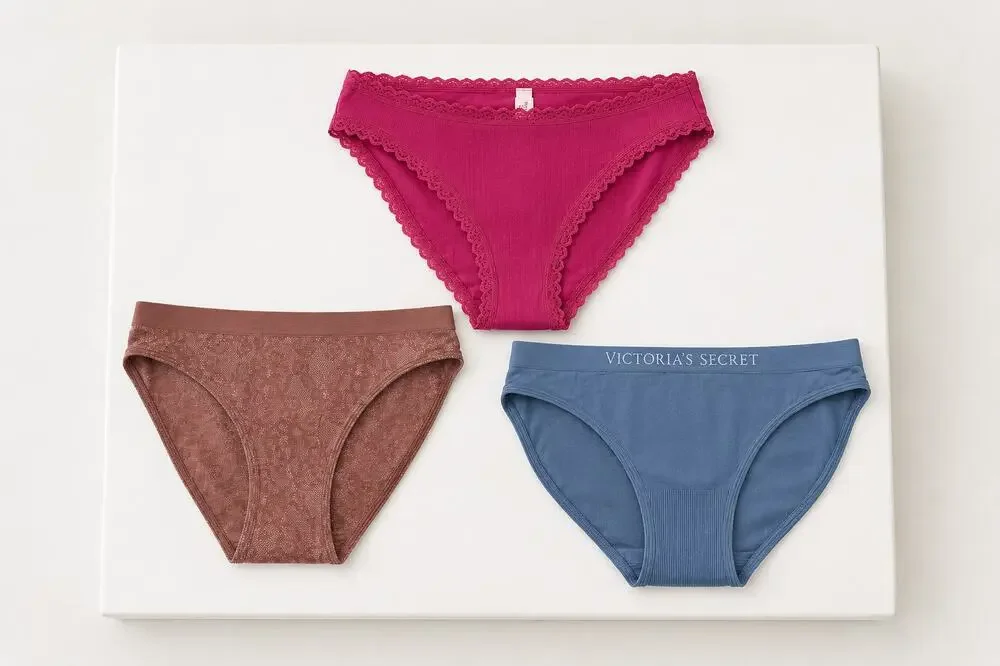 Victorias Secret Bikini 3 Pair Panty Underwear Womens Size Small New